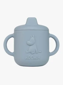 Mumitroldene Spisesæt Silikone, Sky Blue