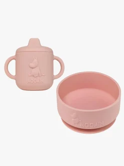 Mumitroldene Spisesæt Silikone, Rosehip Pink