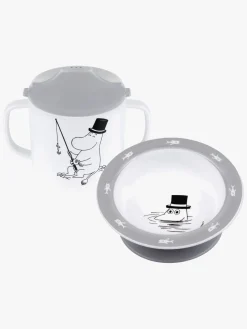 Mumitroldene Vand & Bad Spisesæt 2 Dele, Grå