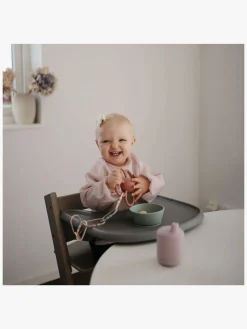 Mushie  Langærmet Hagesmæk, Blush