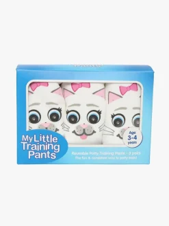 My Carry Potty Kat Pottetræningsbukser 3-pak, Hvid