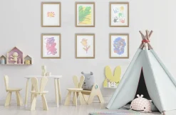 My Little DaVinci Oplukkelig Ramme A4, 50 Ark, White