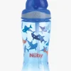 Nûby Drikkedunk m. Sugerør 360 ml, Blå
