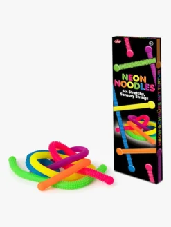 Neon Rainbow Fidget Nudler, 6-pak