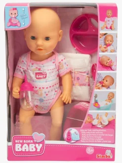 New Born Baby Dukke Spise-Tisse 38 cm