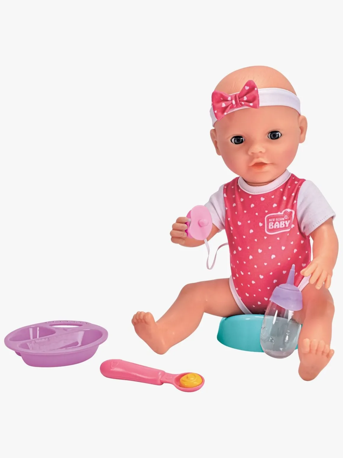 New Born Baby Sulten Dukke 38 cm