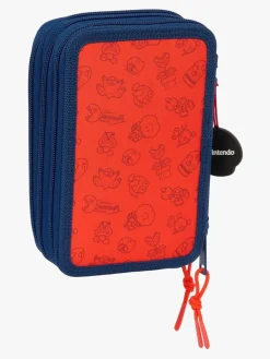 Nintendo Super Mario Penalhus med 3 Rum, Rød/Blå