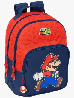 Nintendo Super Mario Rygsæk 20L Trick, Rød/Blå