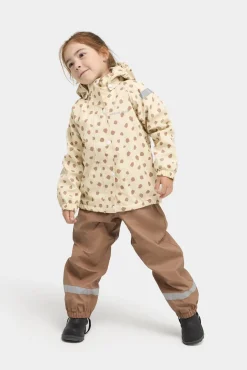 Nordbjørn Asperö Foret Regnsæt, Dots Beige