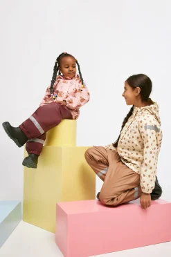 Nordbjørn Asperö Foret Regnsæt, Dots Beige