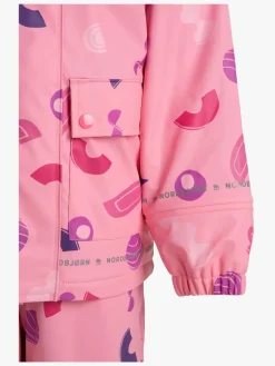 Nordbjørn Öckerö Foret Regnsæt, Shapes Sea Pink