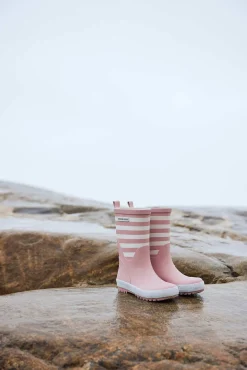 Nordbjørn Dagg Gummistøvler, Lyserød/Hvid