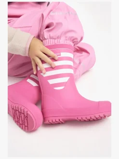 Nordbjørn Dunder Forede Gummistøvler, Fuschia/White