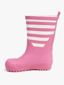 Nordbjørn Dunder Forede Gummistøvler, Fuschia/White