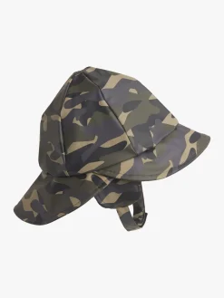 Nordbjørn Fjord Foret Regnhue & Vanter, Hide and Seek Green