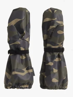 Nordbjørn Fjord Foret Regnhue & Vanter, Hide and Seek Green