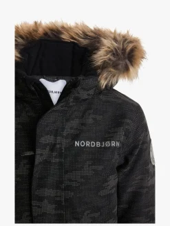 Nordbjørn Frej Reflekterende Flyverdragt, Camo Dots Black