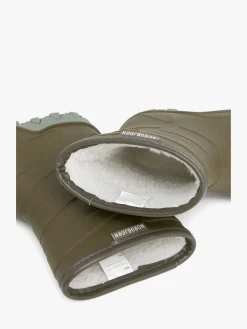 Nordbjörn Grundsund Forede Gummistøvler, Dark Olive