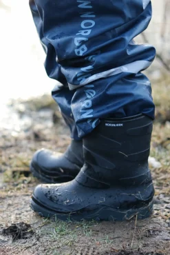 Nordbjörn Grundsund Forede Gummistøvler, Black