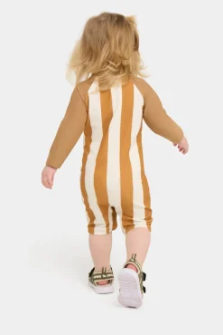 Nordbjörn Hönö UV-Dragt, Brown Stripe