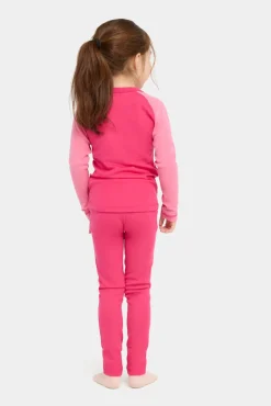 Nordbjørn Icicle Skiundertøj Merinould, Magenta