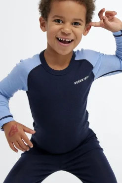 Nordbjørn Icicle Skiundertøj Merinould, Blue Nights