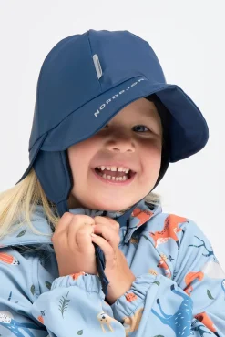 Nordbjørn Korsö Foret Regnhat, Insignia Blue