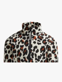 Nordbjørn Malö Fleecetrøje, Leopardy Rustic Sandshell