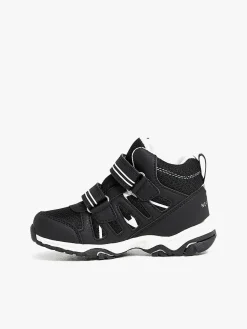 Nordbjørn Mercury Mid WP  Fleece-forede Sneakers, Black/White