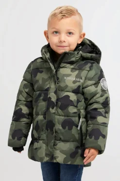 Nordbjørn Nevada Dynejakke, Camo Green