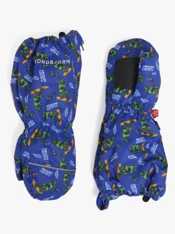 Nordbjørn Peak Vanter, Blue Skate Dino