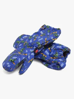 Nordbjørn Peak Vanter, Blue Skate Dino