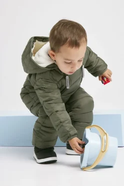 Nordbjørn Pilecub Babyflyverdragt, Green Thyme