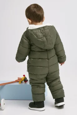 Nordbjørn Pilecub Babyflyverdragt, Green Thyme