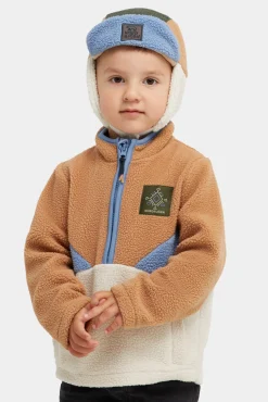 Nordbjörn Rydal Fleecetrøje, Tobacco Brown/Stonewash/Oatmeal