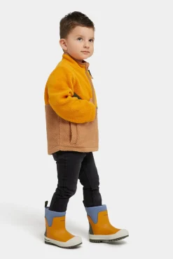 Nordbjörn Rydal Fleecetrøje, Inca gold/Deep Depths/Tobacco brown