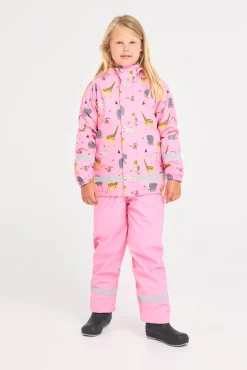 Nordbjørn Skagen Foret Regnsæt, Mini Safari Sachet Pink