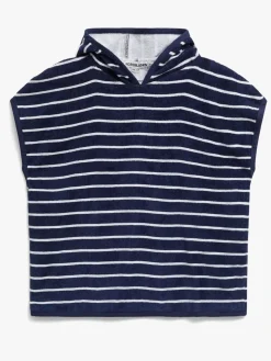 Nordbjørn Skrea Badeponcho, Navy Stripe