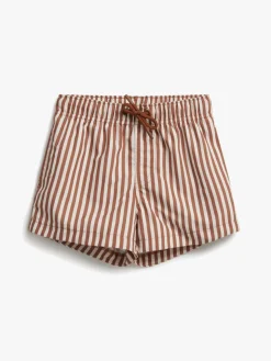 Nordbjørn Solarino Badebukser, Brown Stripe