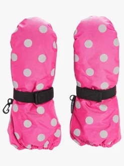 Nordbjørn Stalon Vanter, Pink/Silver Dots