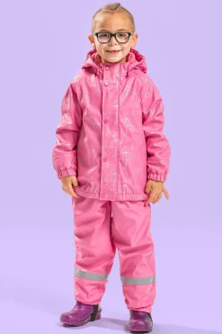 Nordbjørn Styrsö Foret Regnsæt, Let It Rain Reflective Chateau Rose