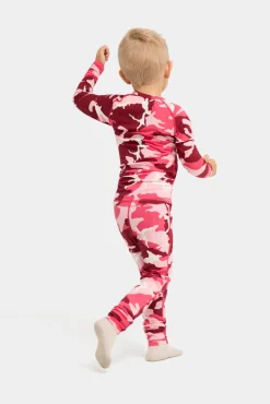 Nordbjørn Verbier Skiundertøj Bamboo, Camo Pink