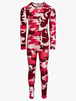 Nordbjørn Verbier Skiundertøj Bamboo, Camo Pink