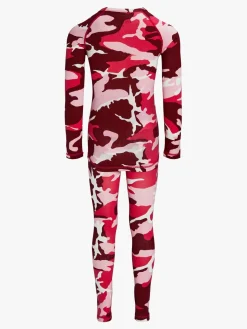 Nordbjørn Verbier Skiundertøj Bamboo, Camo Pink