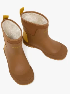 Nordbjörn Viskan  Forede Gummistøvler, Tobacco Brown/York Yellow