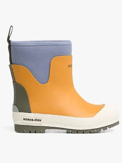 Nordbjörn Viskan Forede Gummistøvler, Inca Gold/Stonewash/Deep Depths