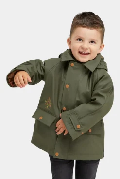 Nordbjörn Viskan Foret Regnjakke, Grøn