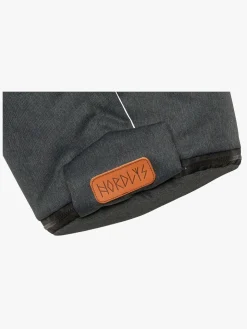 Nordlys Idun Mini Lammeskindskørepose, Grey/Natural