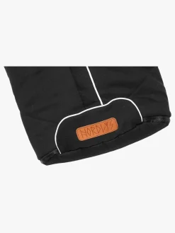 Nordlys Saga Lammeskindskørepose, Sort/Natur