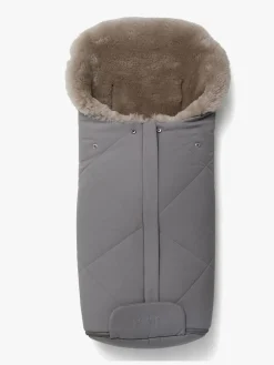 Nordlys Thyra Lammeskindskørepose, Greige